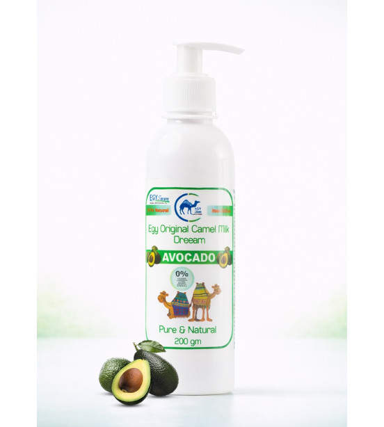 (A10) 200 ml ايجى كريم لبن الجمل الأصلي بالافوكادو