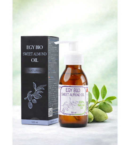 (B52)ايجي بيو زيت اللوز الحلو ١٢٥ مل
