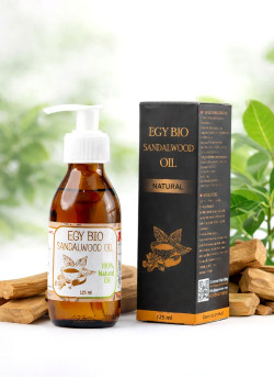 (B37)ايجي بيو زيت خشب الصندل 125 مللي