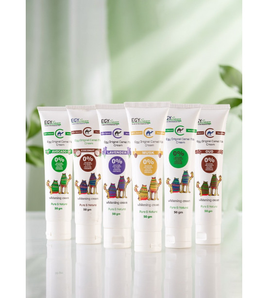  (A6)  50 gm ايجى كريم لبن الجمل الأصلي بالمسك 