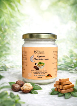 ( D4)ايجى سفن زبده الشيا بخشب الصندل200 جم 