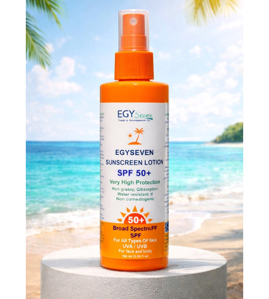 (D21) واقي من الشمس بعامل +50 حماية حجم 100مل