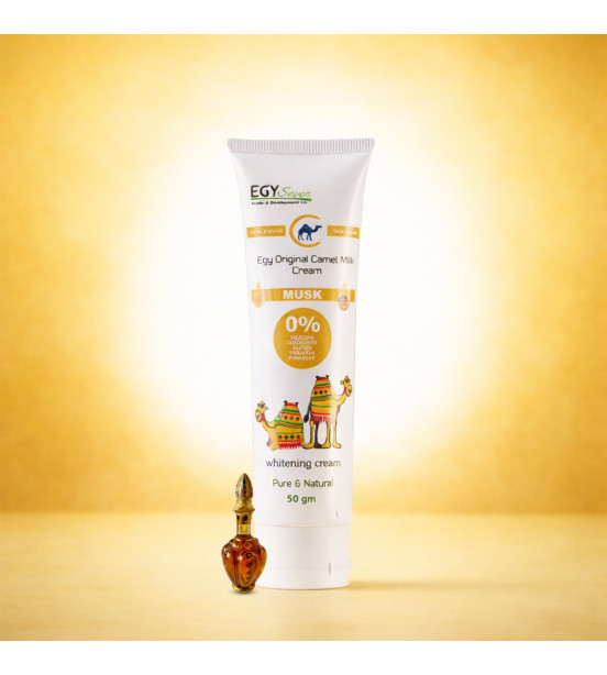  (A6)  50 gm ايجى كريم لبن الجمل الأصلي بالمسك 
